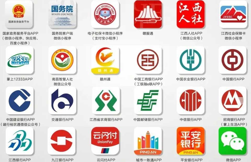 江西省電子社?？ǖ纳暾埡灠l(fā)渠道